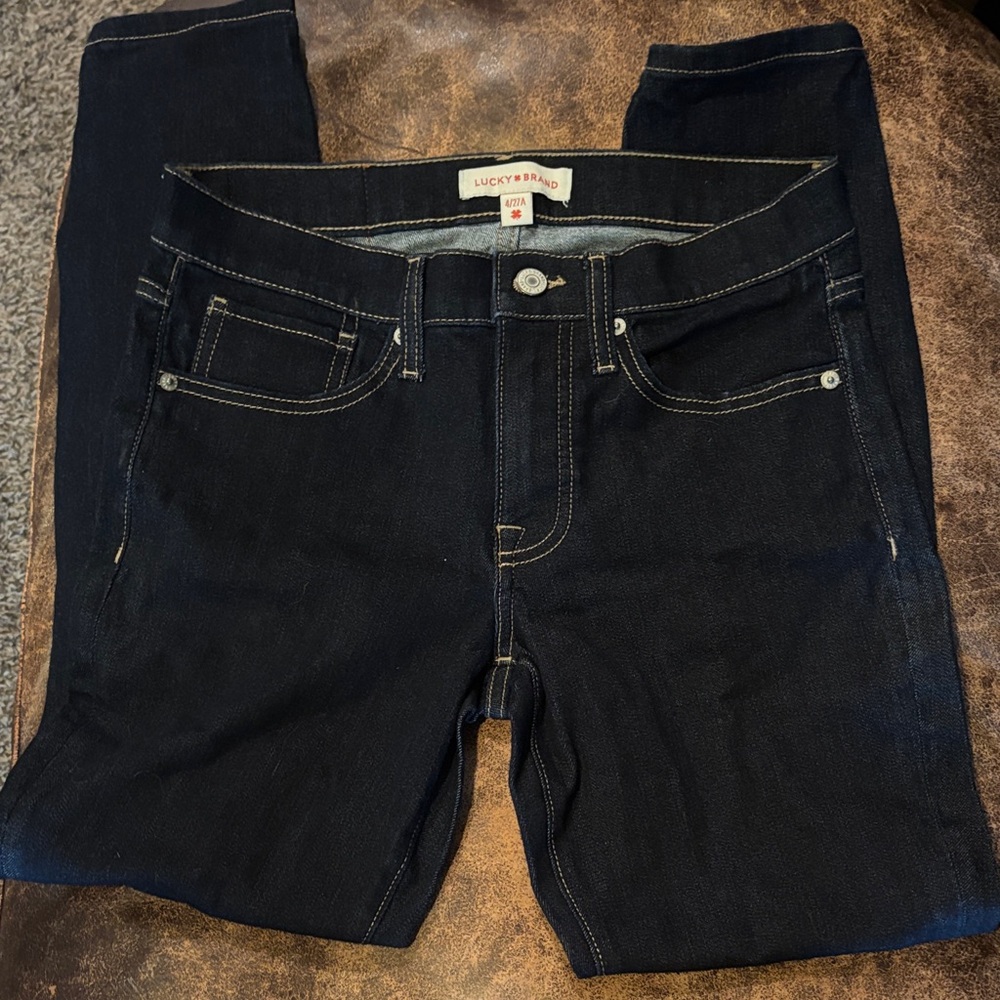 Clearance Lucky Brand Women's Indigo Straight Leg Jeans NWT